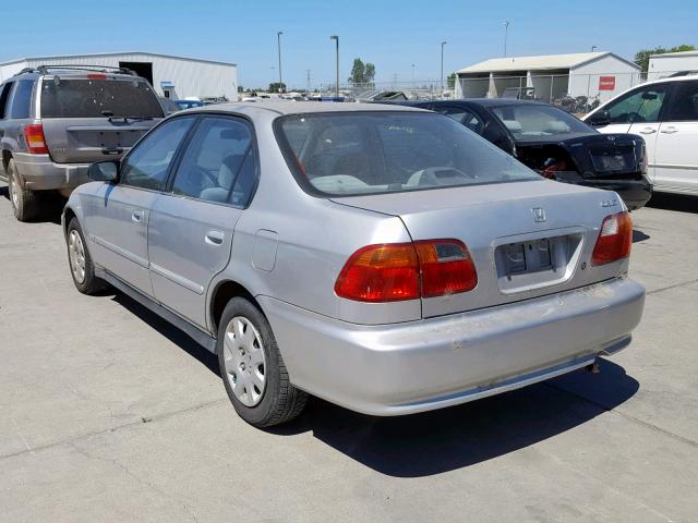 2HGEJ6611YH595066 - 2000 HONDA CIVIC BASE SILVER photo 3