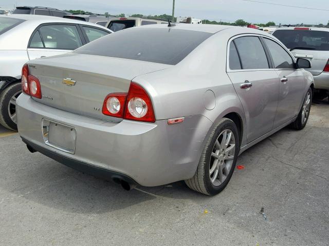 1G1ZK57718F221609 - 2008 CHEVROLET MALIBU LTZ 银色 照片 4