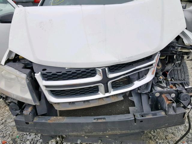 1B3BD4FB9BN606238 - 2011 DODGE AVENGER EX WHITE photo 7