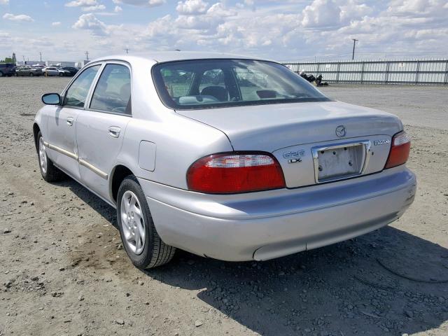 1YVGF22C3Y5150323 - 2000 MAZDA 626 ES SILVER photo 3