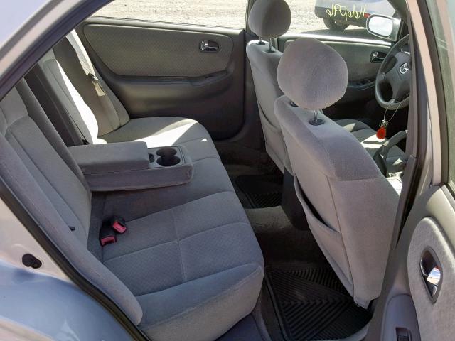 1YVGF22C3Y5150323 - 2000 MAZDA 626 ES SILVER photo 6