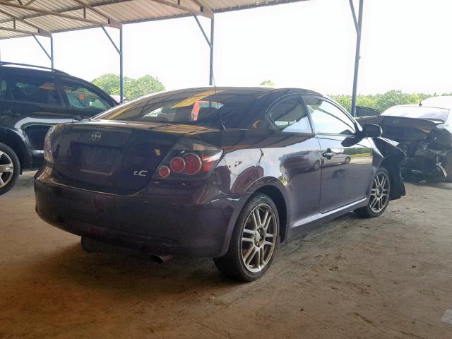 JTKDE167880238230 - 2008 TOYOTA SCION TC MAROON photo 4
