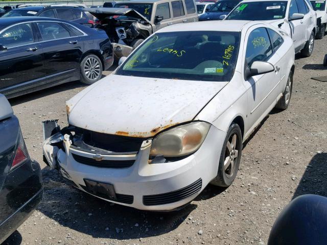 1G1AL15F377186304 - 2007 CHEVROLET COBALT LT WHITE photo 2