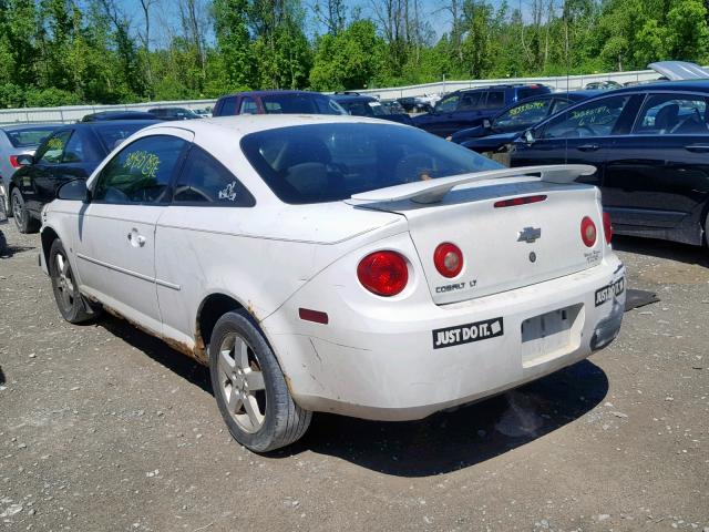 1G1AL15F377186304 - 2007 CHEVROLET COBALT LT WHITE photo 3