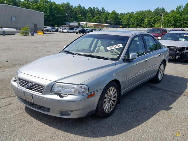 YV1TS91Z841340113 - 2004 VOLVO S80 T6 SILVER photo 2