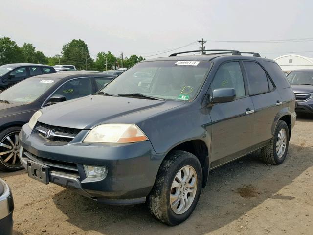 2HNYD18633H548073 - 2003 ACURA MDX TOURIN GREEN photo 2