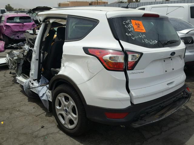 1FMCU0F74JUA64845 - 2018 FORD ESCAPE S WHITE photo 3