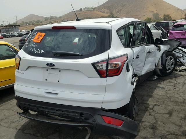 1FMCU0F74JUA64845 - 2018 FORD ESCAPE S WHITE photo 4