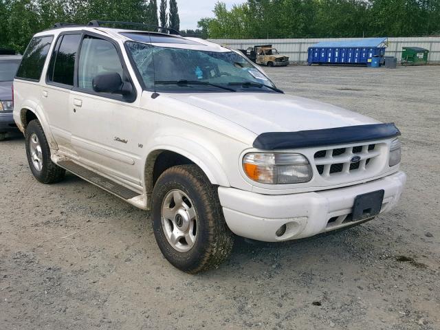 1FMZU85P0YZA15990 - 2000 FORD EXPLORER L WHITE photo 1