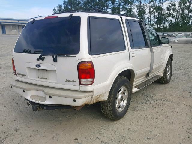 1FMZU85P0YZA15990 - 2000 FORD EXPLORER L WHITE photo 4