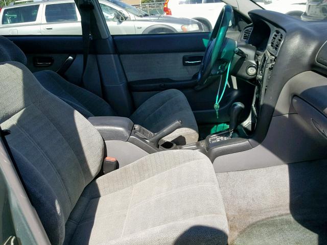 4S3BH6352Y7306437 - 2000 SUBARU LEGACY L GREEN photo 5