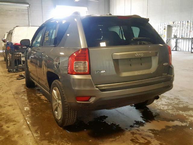 1J4NT1FA6BD208683 - 2011 JEEP COMPASS SP ნაცრისფერი ფოტო 3