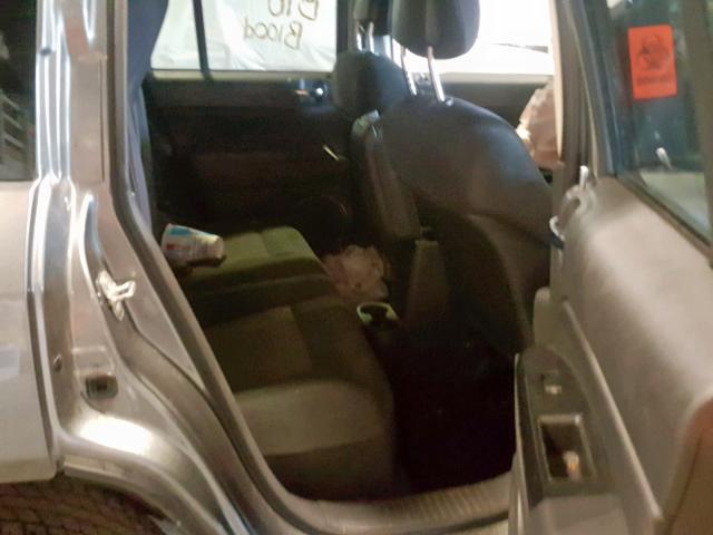 1J4NT1FA6BD208683 - 2011 JEEP COMPASS SP ნაცრისფერი ფოტო 6