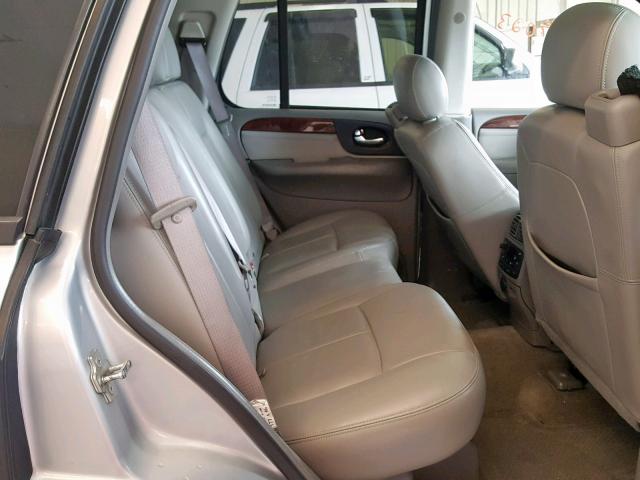 1GKDT13S872118263 - 2007 GMC ENVOY SILVER photo 6