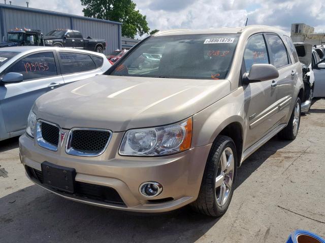 2CKDL537896228226 - 2009 PONTIAC TORRENT GX GOLD photo 2