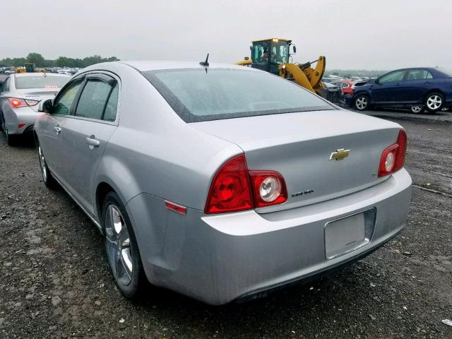 1G1ZH57B49F241972 - 2009 CHEVROLET MALIBU 1LT SILVER photo 3