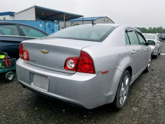 1G1ZH57B49F241972 - 2009 CHEVROLET MALIBU 1LT SILVER photo 4