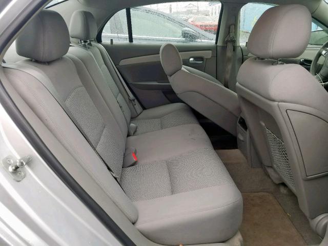 1G1ZH57B49F241972 - 2009 CHEVROLET MALIBU 1LT SILVER photo 6