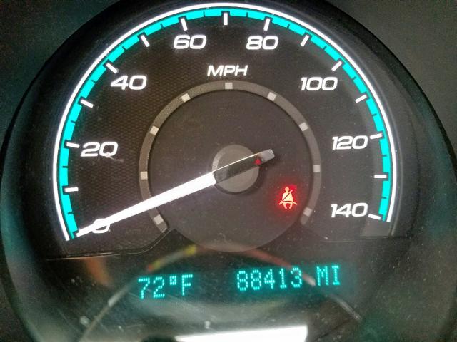 1G1ZH57B49F241972 - 2009 CHEVROLET MALIBU 1LT SILVER photo 8