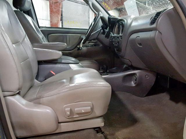 5TDBT48A92S120206 - 2002 TOYOTA SEQUOIA LI GRAY photo 5