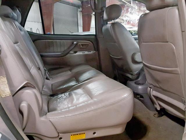 5TDBT48A92S120206 - 2002 TOYOTA SEQUOIA LI GRAY photo 6