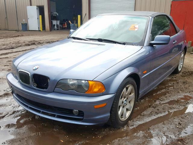 WBABR3345YEA82028 - 2000 BMW 323 CI BLUE photo 2