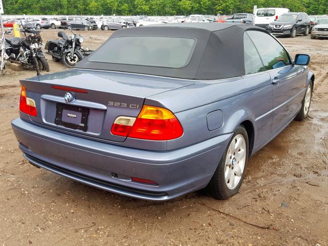 WBABR3345YEA82028 - 2000 BMW 323 CI BLUE photo 4