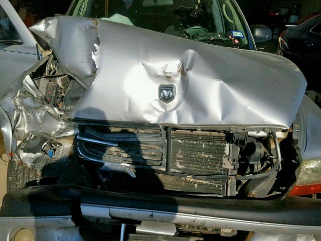 1D7HL38K64S663624 - 2004 DODGE DAKOTA QUA SILVER photo 7