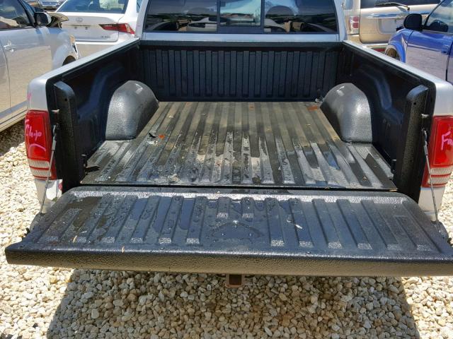 1D7HL38K64S663624 - 2004 DODGE DAKOTA QUA SILVER photo 9