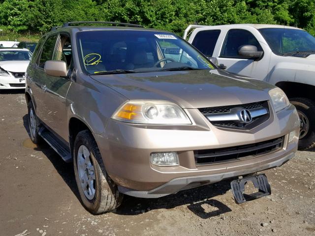 2HNYD18644H549220 - 2004 ACURA MDX TOURIN GOLD photo 1