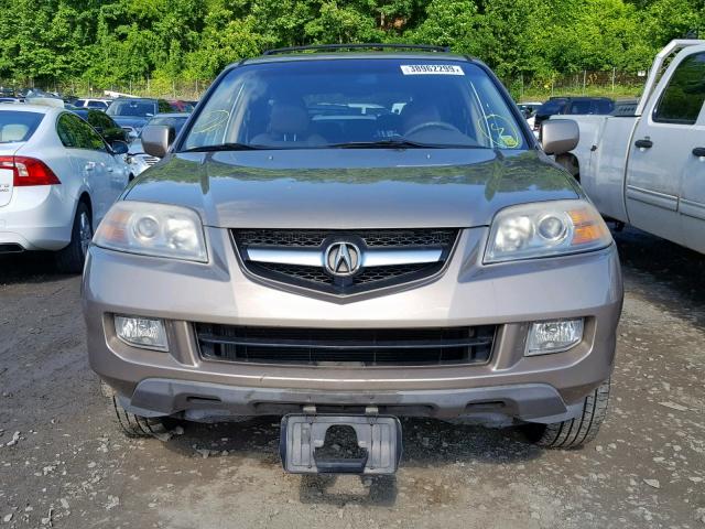 2HNYD18644H549220 - 2004 ACURA MDX TOURIN GOLD photo 9