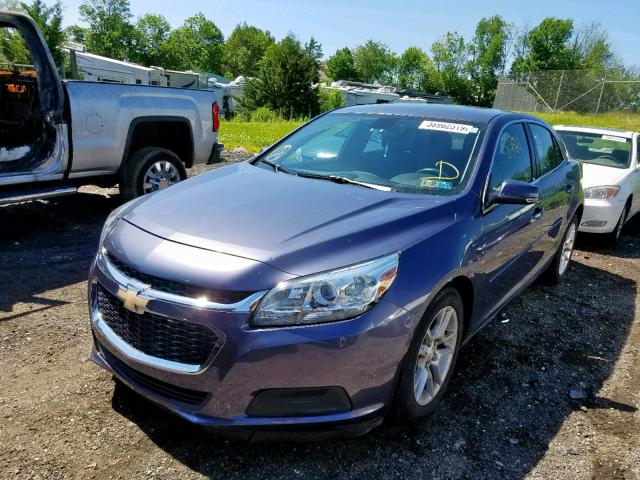 1G11C5SL6FF166912 - 2015 CHEVROLET MALIBU 1LT 蓝色 照片 2