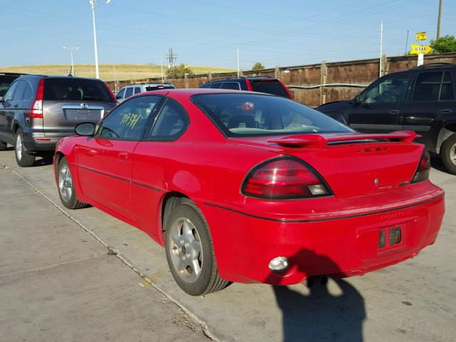 1G2NW12E34M649975 - 2004 PONTIAC GRAND AM G RED photo 3