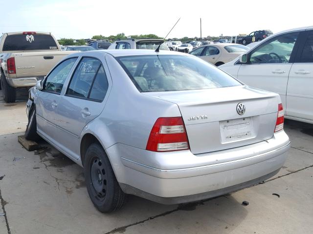 3VWSK69M64M029921 - 2004 VOLKSWAGEN JETTA GLS SILVER photo 3