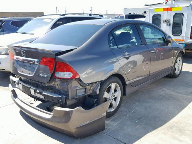 19XFA1F67BE029742 - 2011 HONDA CIVIC LX-S Մոխրագույն լուսանկար 4