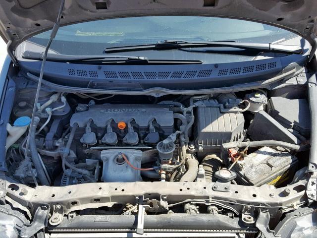 19XFA1F67BE029742 - 2011 HONDA CIVIC LX-S Մոխրագույն լուսանկար 7