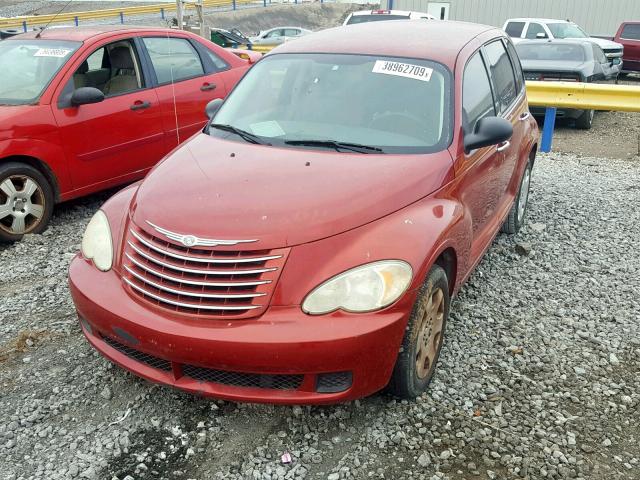 3A4FY48B07T509996 - 2007 CHRYSLER PT CRUISER RED photo 2