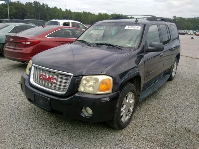 1GKET66M566110160 - 2006 GMC ENVOY DENA GRAY photo 2