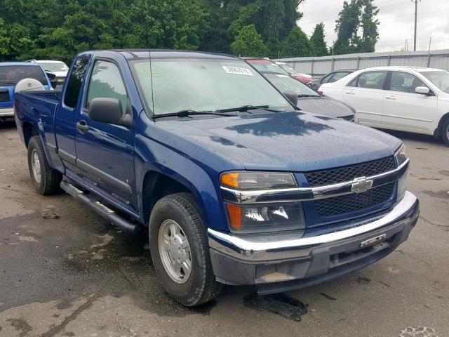 1GCCS196668173729 - 2006 CHEVROLET COLORADO BLUE photo 1