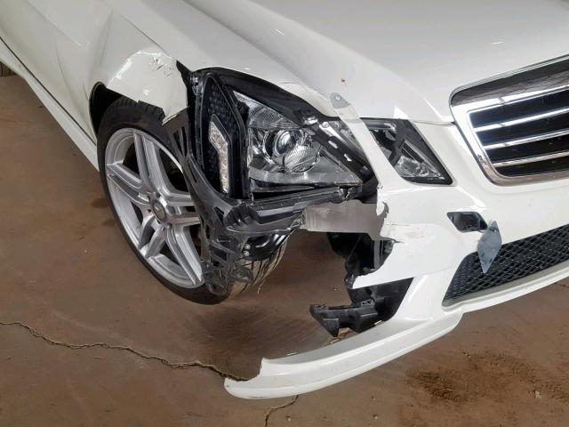 WDDHF5GB6BA464175 - 2011 MERCEDES-BENZ E 350 CREAM photo 9