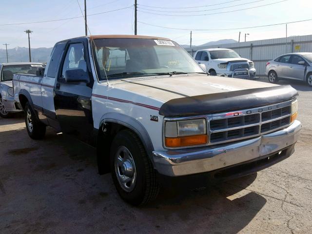 1B7GL23X8SS172018 - 1995 DODGE DAKOTA WHITE photo 1