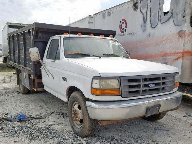 1FDJF37H3TEA68098 - 1996 FORD F350 WHITE photo 1