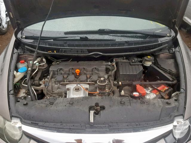 19XFA1F91AE000231 - 2010 HONDA CIVIC EXL GRAY photo 7