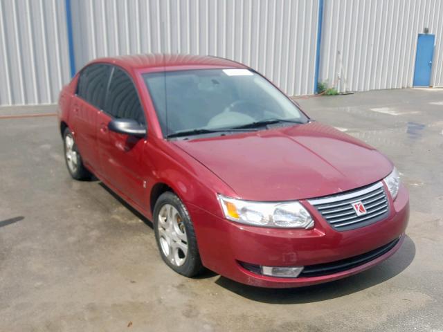 1G8AL55F47Z148979 - 2007 SATURN ION LEVEL RED photo 1
