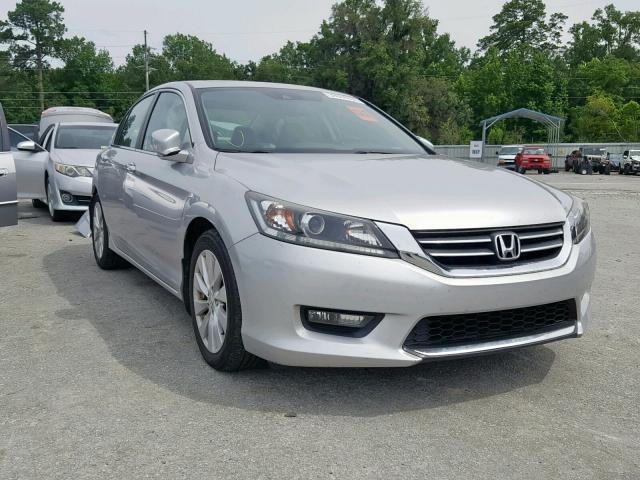 1HGCR2F81EA244805 - 2014 HONDA ACCORD EXL SILVER photo 1