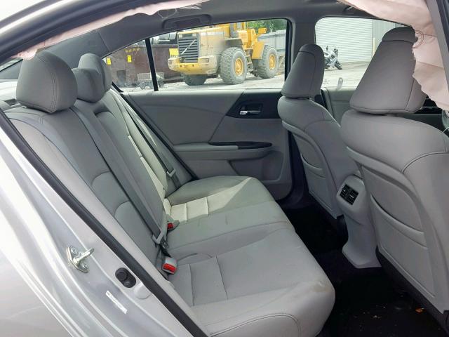 1HGCR2F81EA244805 - 2014 HONDA ACCORD EXL SILVER photo 6