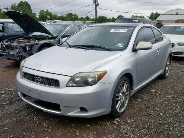 JTKDE177270166017 - 2007 SCION TC SILVER photo 2