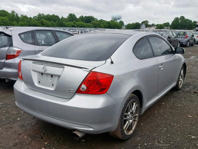 JTKDE177270166017 - 2007 SCION TC SILVER photo 4