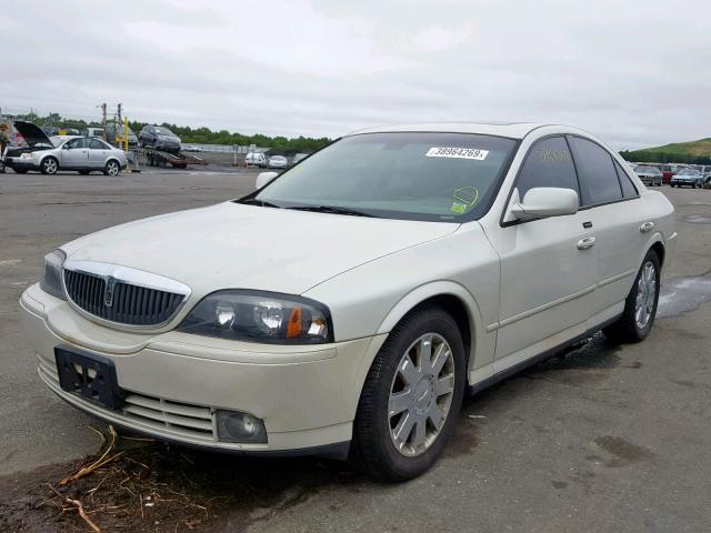 1LNHM87A15Y625340 - 2005 LINCOLN LS WHITE photo 2