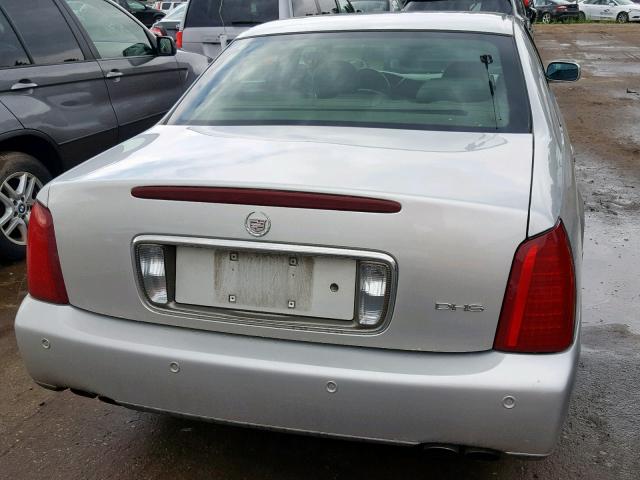 1G6KE57Y53U131850 - 2003 CADILLAC DEVILLE DH SILVER photo 9